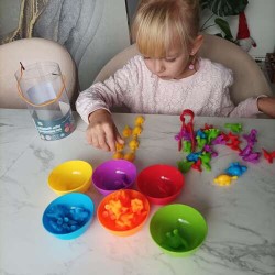 DINOZAURY ZESTAW DO NAUKI LICZENIA - KREATYWNA EDUKACJA DLA DZIECI