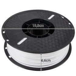 FILAMENT PLA 3D 1KG 1.75MM BIAŁY 22041 - DOSKONAŁY MATERIAŁ DO PROJEKTÓW