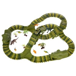 TOR WYŚCIGOWY KRUZZEL DINO PARK 271 EL - EKSCYTUJĄCA ZABAWA DLA DZIECI