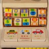 SORTER AUTO DREWNIANE - EDUKACYJNA ZABAWKA DLA MALUCHÓW