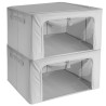 POKROWIEC NA POŚCIEL 40X30X20CM 2SZT. - PRAKTYCZNA ORGANIZACJA PRZECHOWYWANIA