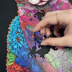 UKŁADANKA DREWNIANA PUZZLE 22878 - EDUKACYJNA ZABAWKA DLA DZIECI