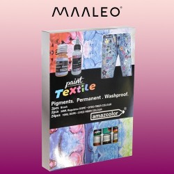 FARBY DO TKANIN 24SZT. 180ML - KREATYWNA PERSONALIZACJA ODZIEŻY