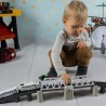 KOLEJKA ELEKTRYCZNA 9M - KLASYCZNA ZABAWKA DLA MAŁYCH KONDUKTORÓW