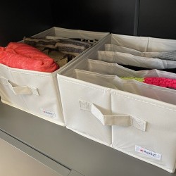 ORGANIZER NA UBRANIA ZESTAW 2SZT. - PRAKTYCZNE PRZECHOWYWANIE ODZIEŻY