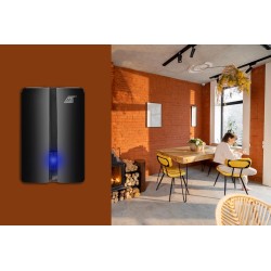 DZWONEK BEZPRZEWODOWY CZARNY 23371 - NOWOCZESNY DESIGN I WYGODA