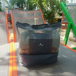 TORBA PLAŻOWA/ PIKNIKOWA Z IZOLACJĄ - PRAKTYCZNA I STYLOWA