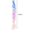 WŁOSY SYNTETYCZNE WARKOCZYKI OMBRE SOULIMA 23577 - EFEKTOWNY DESIGN