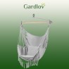 HAMAK-KRZESŁO BRAZYLIJSKIE SZARE GARDLOV 23671 - WYTRZYMAŁY I ELEGANCKI