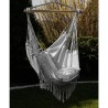 HAMAK-KRZESŁO BRAZYLIJSKIE SZARE GARDLOV 23671 - WYTRZYMAŁY I ELEGANCKI