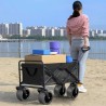 WÓZEK TRANSPORTOWY SKŁADANY - WYGODNY I MOBILNY
