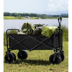 WÓZEK TRANSPORTOWY SKŁADANY - WYGODNY I MOBILNY