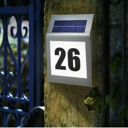 SOLARNY NUMER DOMU - EKOLOGICZNE OŚWIETLENIE ADRESU
