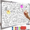 TABLICA SUCHOŚCIERALNA 60X90CM - WYSOKIEJ JAKOŚCI POWIERZCHNIA PISANIA