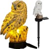 LAMPA OGRODOWA SOLARNA - SOWA - ORYGINALNA I EKOLOGICZNA