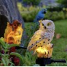 LAMPA OGRODOWA SOLARNA - SOWA - ORYGINALNA I EKOLOGICZNA