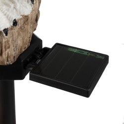 LAMPA OGRODOWA SOLARNA - SOWA - ORYGINALNA I EKOLOGICZNA