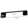 UCHWYT MEBLOWY CZARNY- 10SZT - ELEGANCKI I SOLIDNY