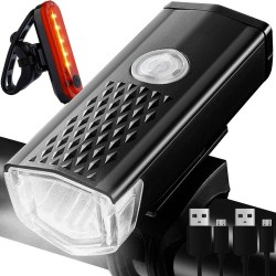 LAMPKA ROWEROWA LED USB +...