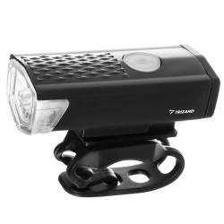 LAMPKA ROWEROWA LED USB + TYLNE ŚWIATŁO 23679 - KOMPLETNY ZESTAW OŚWIETLENIA