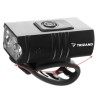 LAMPKA ROWEROWA 4T6 USB + TYLNE ŚWIATŁO 23677 - EKSTREMALNIE JASNA I FUNKCJONALNA