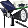 LAMPA SOLARNA OGRODOWA - REFLEKTOR - ENERGOOSZCZĘDNA I WYTRZYMAŁA