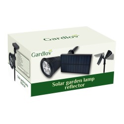 LAMPA SOLARNA OGRODOWA - REFLEKTOR - ENERGOOSZCZĘDNA I WYTRZYMAŁA