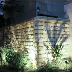 LAMPA SOLARNA OGRODOWA - REFLEKTOR - ENERGOOSZCZĘDNA I WYTRZYMAŁA