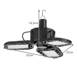 LAMPA TURYSTYCZNA KEMPINGOWA - KOMPAKTOWA I WIELOFUNKCYJNA