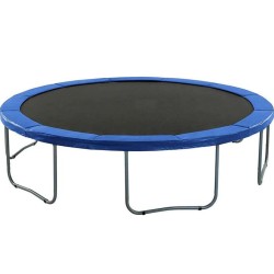 OSŁONA SPRĘŻYN DO TRAMPOLINY 244CM - NIEBIESKA - TRWAŁA OCHRONA
