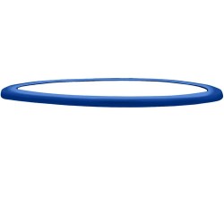 OSŁONA SPRĘŻYN DO TRAMPOLINY 244CM - NIEBIESKA - TRWAŁA OCHRONA