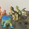 DINOZAURY - ZESTAW FIGUREK - KREATYWNA ZABAWA EDUKACYJNA