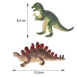 DINOZAURY - ZESTAW FIGUREK - KREATYWNA ZABAWA EDUKACYJNA