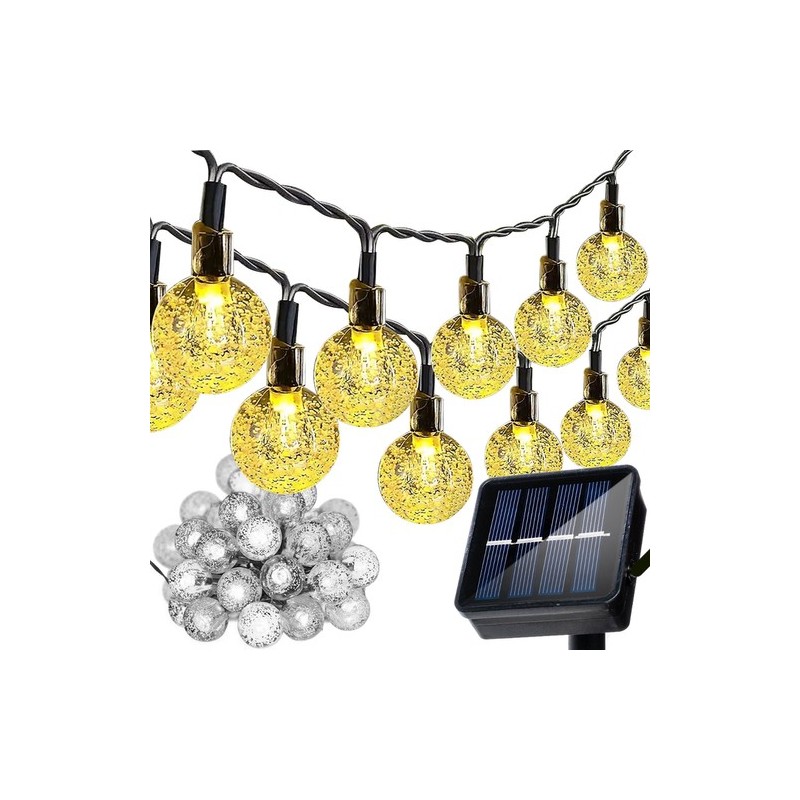 GIRLANDA SOLARNA 7M IP65 GARDLOV 24008 - ENERGOOSZCZĘDNA DEKORACJA