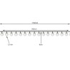 GIRLANDA SOLARNA 12M IP65 GARDLOV 24010 - IDEALNA NA OGRODOWE IMPREZY