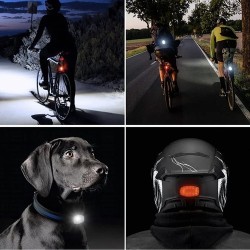 LAMPA ROWEROWA + TYLNE ŚWIATŁO - ZAPEWNIA WIDOCZNOŚĆ I BEZPIECZEŃSTWO