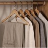 WIESZAK NA UBRANIA 10SZT. - DREWNIANY - SOLIDNE I ELEGANCKIE