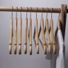 WIESZAK NA UBRANIA 10SZT. - DREWNIANY - SOLIDNE I ELEGANCKIE