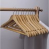 WIESZAK NA UBRANIA 10SZT. - DREWNIANY - SOLIDNE I ELEGANCKIE