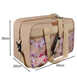 TORBA PODRÓŻNA 40X30X20CM TRIZAND 24255 - KOMPAKTOWA I PRAKTYCZNA