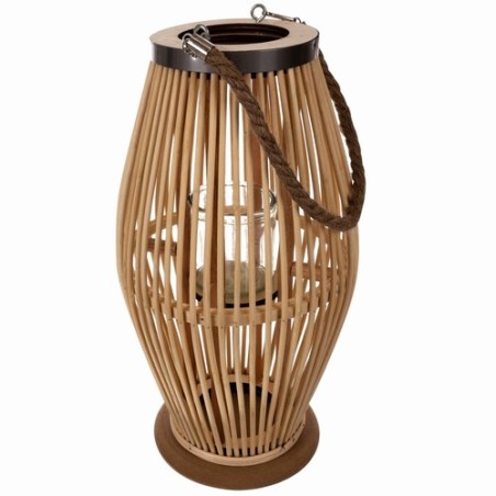 LAMPION BAMBUSOWY RATTANOWY - EKOLOGICZNY DESIGN