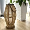 LAMPION BAMBUSOWY RATTANOWY - EKOLOGICZNY DESIGN