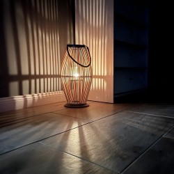 LAMPION BAMBUSOWY RATTANOWY - EKOLOGICZNY DESIGN