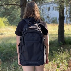 PLECAK 45L - CZARNY KRUZZEL 24526 - IDEALNY NA PODRÓŻE