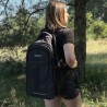 PLECAK 45L - CZARNY KRUZZEL 24526 - IDEALNY NA PODRÓŻE