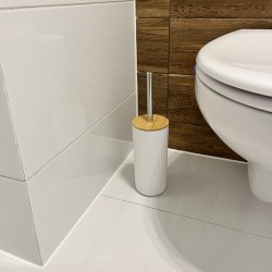 ZESTAW AKCESORIÓW ŁAZIENKOWYCH - BIAŁY RUHHY 24635