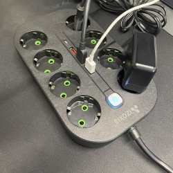 PRZEDŁUŻACZ - LISTWA ZASILAJĄCA USB - PRAKTYCZNE ZASILANIE