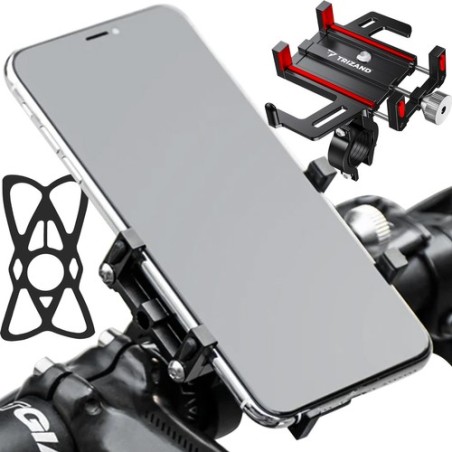 UCHWYT ROWEROWY NA TELEFON Z GUMKĄ - STABILNE MOCOWANIE