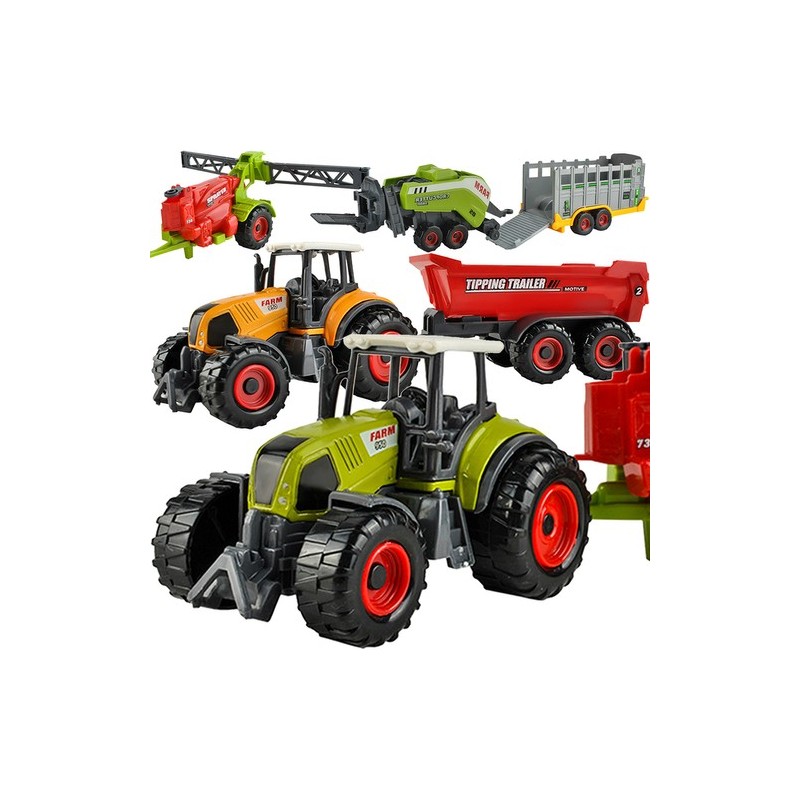 FARMA - ZESTAW MASZYN 6SZT - IDEALNY DLA DZIECI