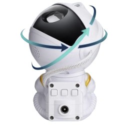 PROJEKTOR GWIAZD LED - ASTRONAUTA IZOXIS 24329 - MAGICZNA ATMOSFERA